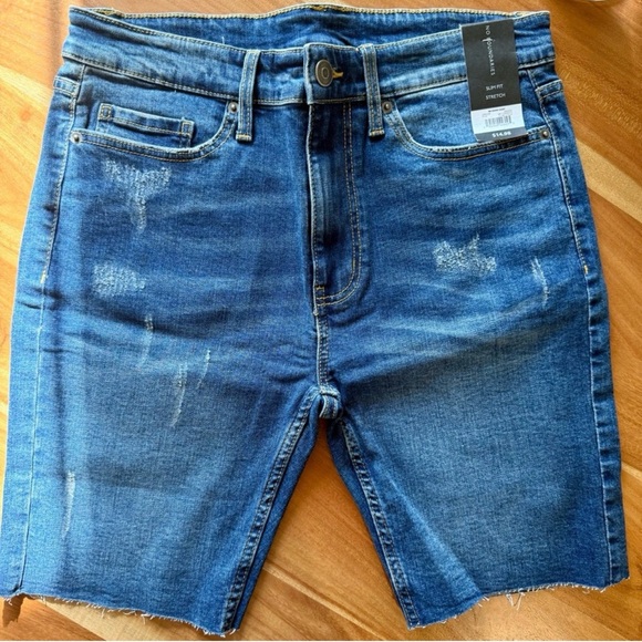NWT 3 pairs of Men's Casual Denim Shorts - Picture 7 of 12